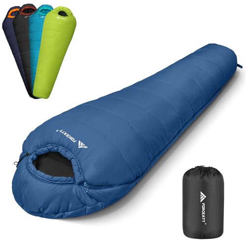 Forceatt Schlafsack, 3 bis 4 Jahreszeiten Deckenschlafsack Schlafsack für Camping, Reisen und Outdoor-Aktivitäten, Erwachsene und Jugendliche in 0 ℃ bis 20 ℃, Wasserdichter-Leicht-Warm-Atmungsaktiv. Forceatt Schlafsack, 3 bis 4 Jahreszeiten Deckenschlafsack Schlafsack für Camping, Reisen und Outdoor-Aktivitäten, Erwachsene und Jugendliche in 0 ℃ bis 20 ℃, Wasserdichter-Leicht-Warm-Atmungsaktiv. von Forceatt