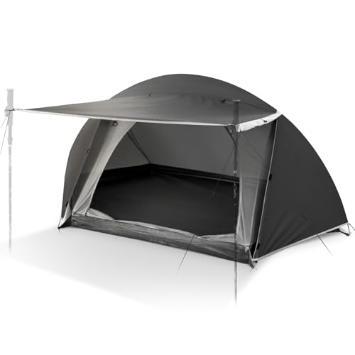 Zelt, Kuppelzelt 1 Person, Schneller Aufbau, Ultra-leicht biwakzelt, Wasserdicht, Kleines Packmaß, für Camping, Trekking, Outdoor, Festival Zelt, Kuppelzelt 1 Person, Schneller Aufbau, Ultra-leicht biwakzelt, Wasserdicht, Kleines Packmaß, für Camping, Trekking, Outdoor, Festival von Forceatt