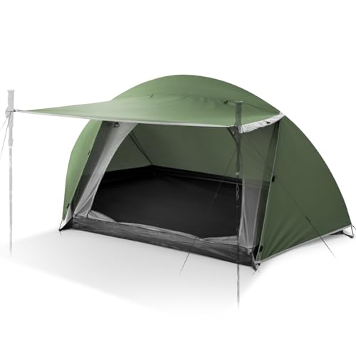 Zelt, Kuppelzelt 1 Person, Schneller Aufbau, Ultra-leicht biwakzelt, Wasserdicht, Kleines Packmaß, für Camping, Trekking, Outdoor, Festival Zelt, Kuppelzelt 1 Person, Schneller Aufbau, Ultra-leicht biwakzelt, Wasserdicht, Kleines Packmaß, für Camping, Trekking, Outdoor, Festival von Forceatt