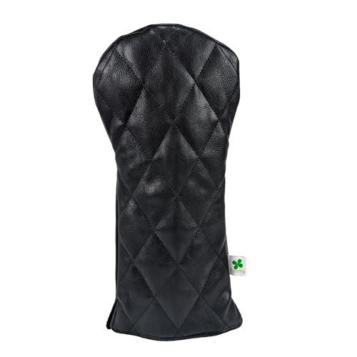 Foretra - Limitierte Auflage, gesteppt, schwarz, Fahrer-Kopfbedeckung, Tour-Qualität, stylen und personalisieren Sie Ihre Golftasche von Foretra