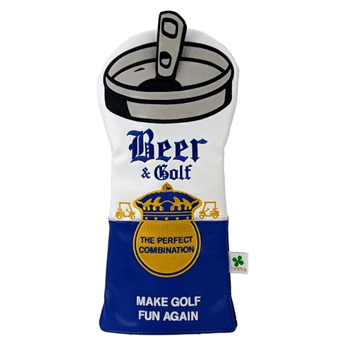 Foretra - Limitierte Edition Bierdose - Fahrer-Kopfhaube - Tour-Qualität Golfschlägerabdeckung - Stylen und personalisieren Sie Ihre Golftasche Foretra - Limitierte Edition Bierdose - Fahrer-Kopfhaube - Tour-Qualität Golfschlägerabdeckung - Stylen und personalisieren Sie Ihre Golftasche von Foretra