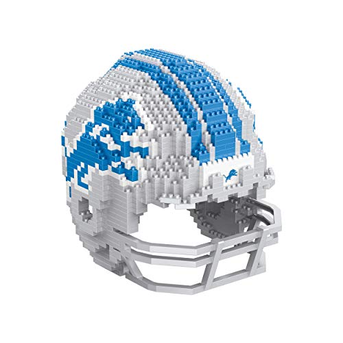 FOCO Offizielles Lizenzprodukt Detroit Lions BRXLZ-Steine 3D-Replik-Helm Bau-Set von FOCO