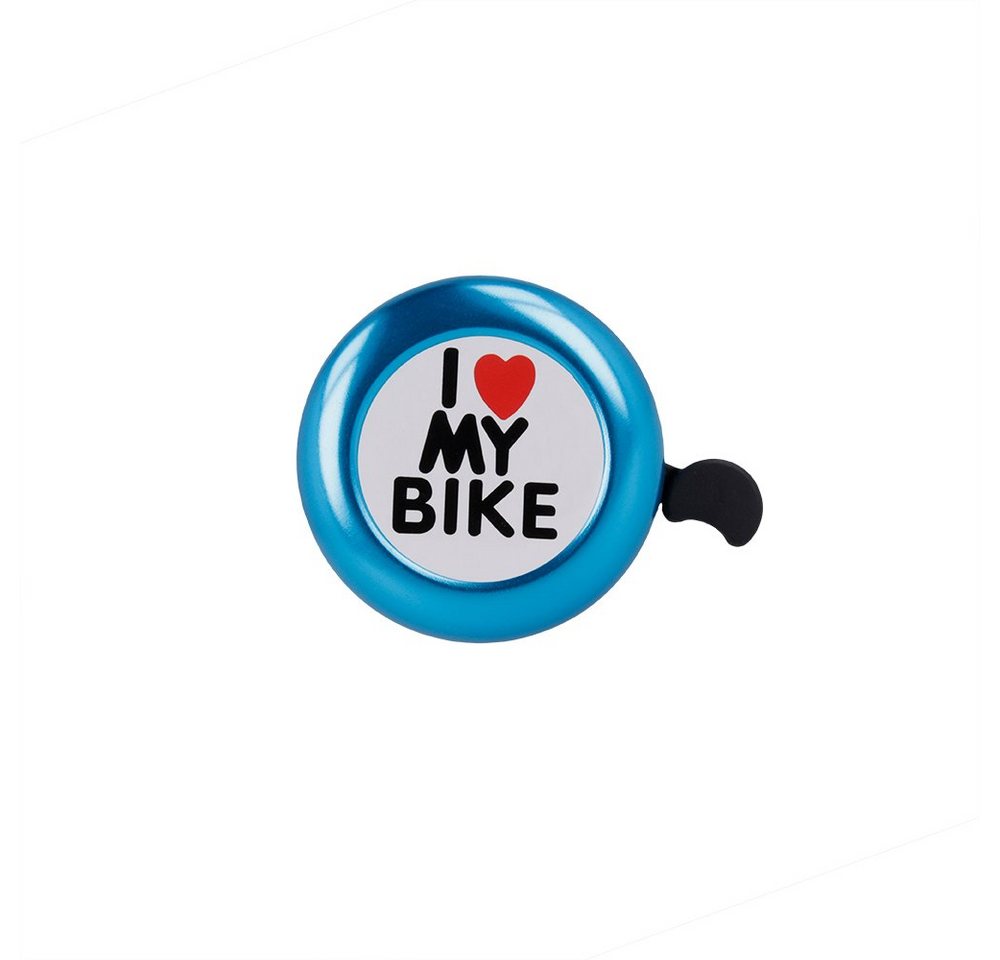 Forever Fahrradklingel Fahrradklingel " I Love My Bike " Lenkrad Fahrradglocke von Forever