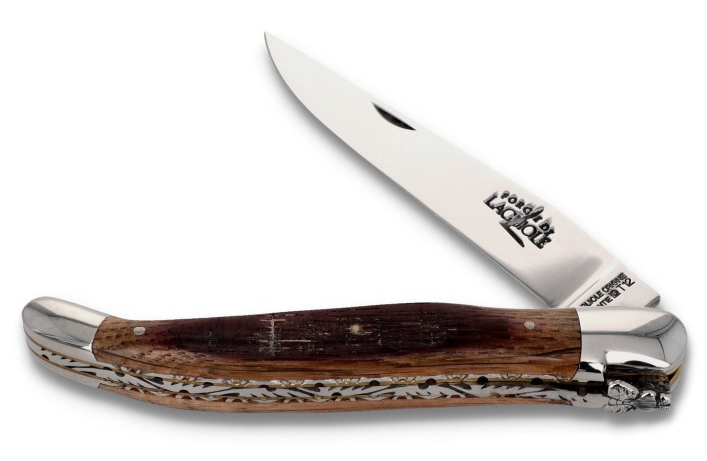 Forge de Laguiole Taschenmesser 1212 F IN CHB BRI DP S-L, Griff 12cm Fasseiche - Doppelplatine - Klinge Backen Stahl glänzend Forge de Laguiole Taschenmesser 1212 F IN CHB BRI DP S-L, Griff 12cm Fasseiche - Doppelplatine - Klinge Backen Stahl glänzend von Forge de Laguiole