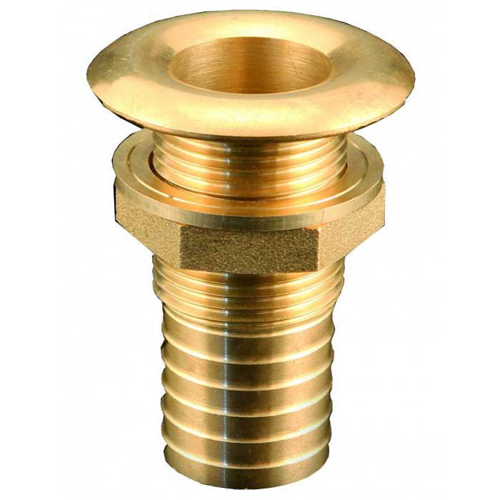 Oem Marine Brass Hose Connection Thru-hull 38 Mm Golden 1 1/4´´ Oem Marine Brass Hose Connection Thru-hull 38 Mm Golden 1 1/4´´ von Oem Marine