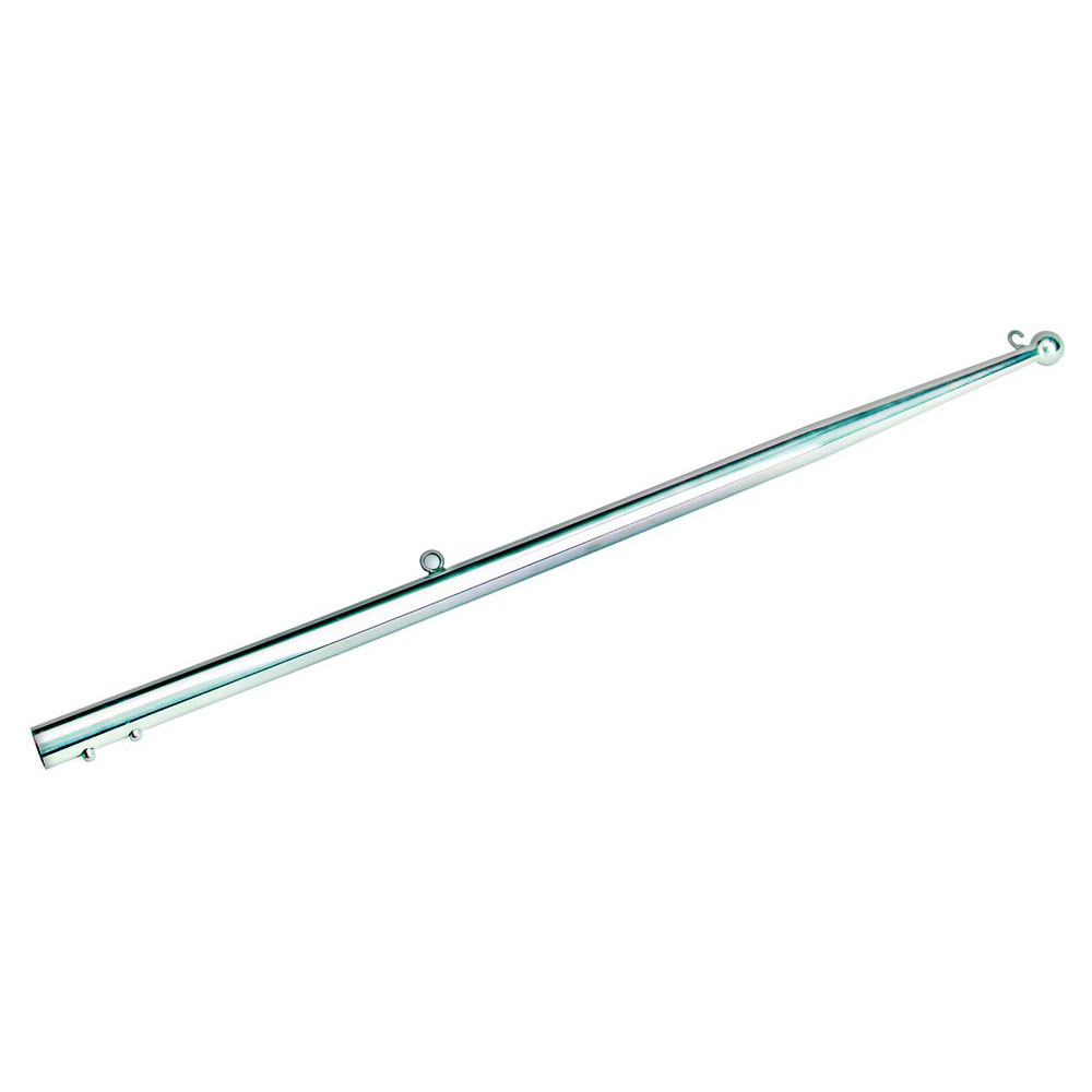 Oem Marine Stainless Steel Flag Pole Silber 1200 mm von Oem Marine