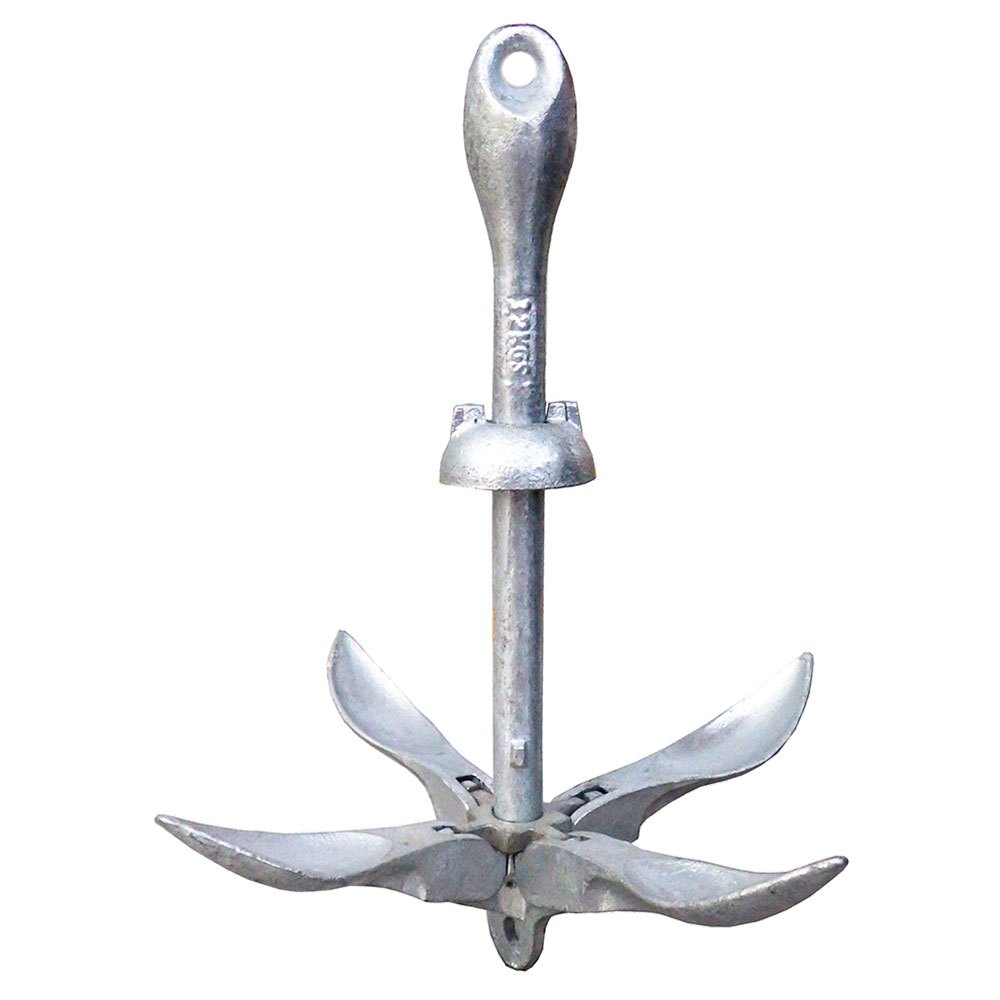 Oem Marine Umbrella Folding Anchor Silber 2.5 kg von Oem Marine