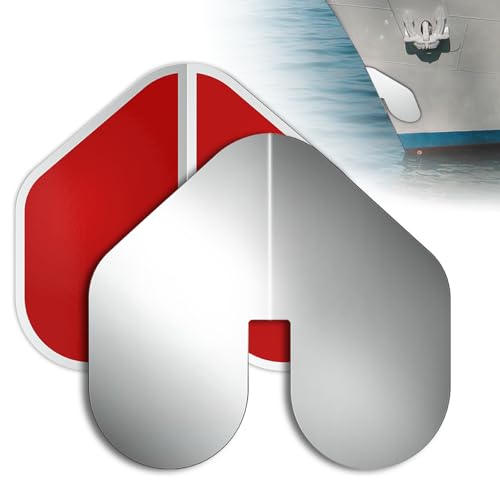 ForoGore 2 Stück Edelstahl-Bogenschutz für Boote, Boote, Bogenschutz mit selbstklebendem Kielschutz zum Schutz von Booten vor Abnutzung und Kratzern ForoGore 2 Stück Edelstahl-Bogenschutz für Boote, Boote, Bogenschutz mit selbstklebendem Kielschutz zum Schutz von Booten vor Abnutzung und Kratzern von ForoGore