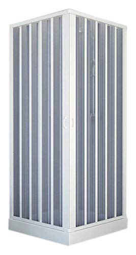 Forte BK100001 Duschkabine, weiß, 80 x 80 x 185 h Forte BK100001 Duschkabine, weiß, 80 x 80 x 185 h von Forte