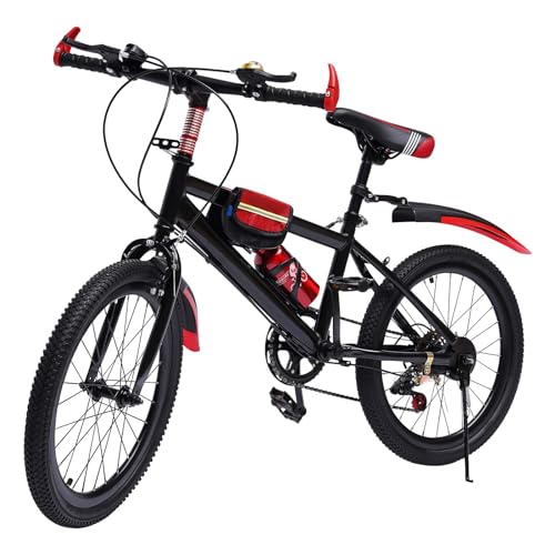 20 Zoll Kinder Fahrräder, Rad MTB Schüler Kinder Fahrrad Rot Mountainbike Kinderfahrrad Bike Fahrrad für Mädchen, Jungen 20 Zoll Kinder Fahrräder, Rad MTB Schüler Kinder Fahrrad Rot Mountainbike Kinderfahrrad Bike Fahrrad für Mädchen, Jungen von FortyFor