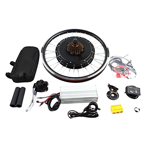 FortyFor 20 Zoll 48V 1000W E-Bike Fahrrad Hinterrad Umbausatz, E-Bike Motor Conversion Kit Elektrofahrrad Nabenmotor Umbausatz von FortyFor