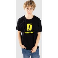 Forum Lockup T-Shirt black Forum Lockup T-Shirt black von Forum