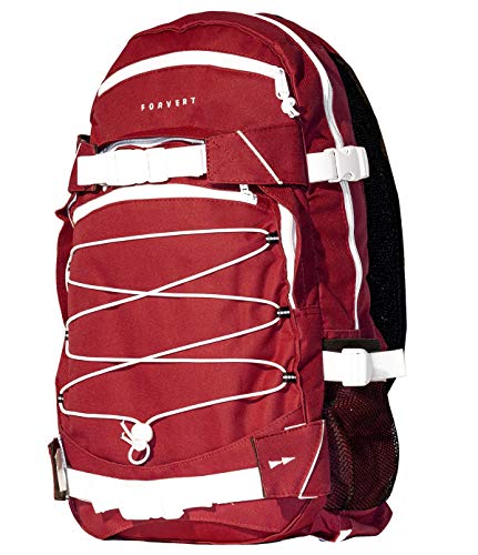 Forvert Ice Louis Backpack, Farbe: burgundy, Größe: OS von Forvert