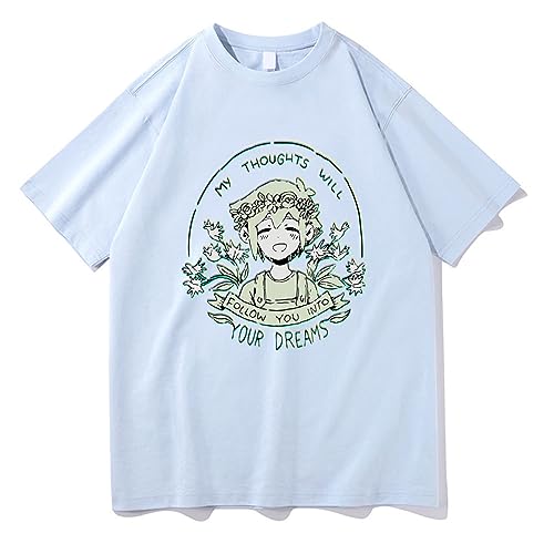 Fosike Omori T-Shirt Unisex Basic, Herren T-Shirt Kurzarm Print Tshirt Rundhals Regular Fit Top-Black||XS Fosike Omori T-Shirt Unisex Basic, Herren T-Shirt Kurzarm Print Tshirt Rundhals Regular Fit Top-Black||XS von Fosike