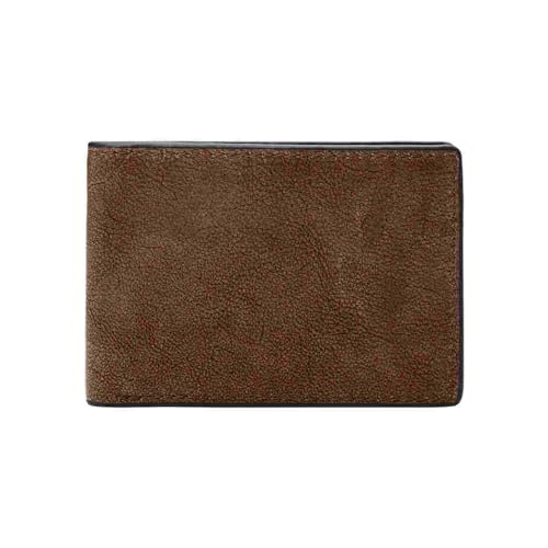 Fossil Herren Leder Slim Minimalist Bifold Front Pocket Wallet für Männer, Steven Medium Brown, Bifold Fossil Herren Leder Slim Minimalist Bifold Front Pocket Wallet für Männer, Steven Medium Brown, Bifold von Fossil