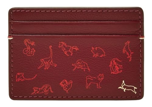 Fossil Steven Card Case Red Velvet Fossil Steven Card Case Red Velvet von Fossil