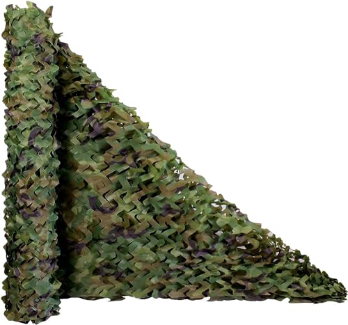 Fousam Tarnnetz Camouflage Netz, für Jagd, Sonnenschutz, Militär, Armee, Geburtstagsfeier, Autodeckung, Gartenzaun, 3x4M Fousam Tarnnetz Camouflage Netz, für Jagd, Sonnenschutz, Militär, Armee, Geburtstagsfeier, Autodeckung, Gartenzaun, 3x4M von Fousam