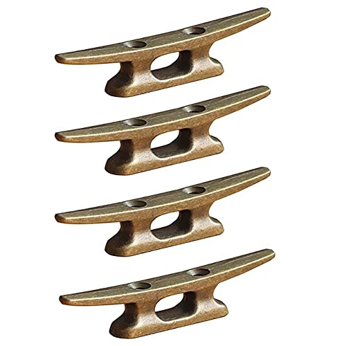 Fowecry Boots Anlege Klampe 4 für Festmacherboot Bronze Host Gusseisen Geeignet für Nautisch Strand See Maritime Dekoration,4 StüCke Fowecry Boots Anlege Klampe 4 für Festmacherboot Bronze Host Gusseisen Geeignet für Nautisch Strand See Maritime Dekoration,4 StüCke von Fowecry