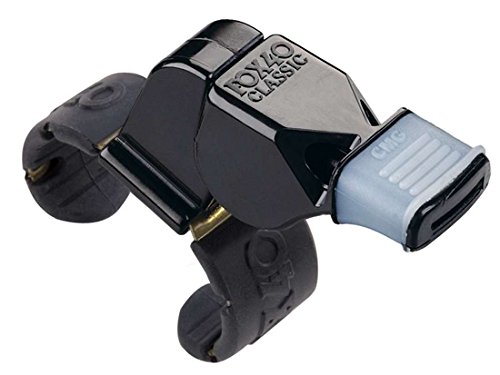 Fox 40 Classic CMG Offizielle Fingergriffpfeife, Schwarz Fox 40 Classic CMG Offizielle Fingergriffpfeife, Schwarz von Fox 40