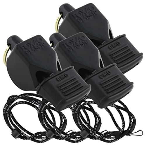 Fox 40 Classic CMG Schlüsselband mit Abreißverschluss, Schwarz, 3 Stück Fox 40 Classic CMG Schlüsselband mit Abreißverschluss, Schwarz, 3 Stück von Fox 40