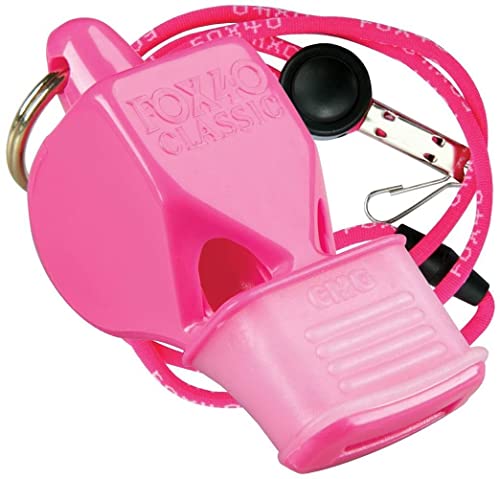 Fox 40 Classic CMG Whistle with Lanyard Referee-Coach, Safety Alert-Pink Fox 40 Classic CMG Whistle with Lanyard Referee-Coach, Safety Alert-Pink von Fox 40
