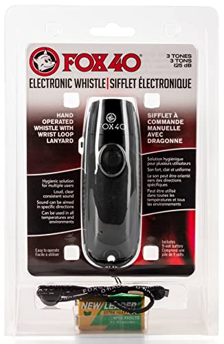 Fox 40 Fitness Fox40 Elektronische Pfeife, Schwarz, Einheitsgröße Fox 40 Fitness Fox40 Elektronische Pfeife, Schwarz, Einheitsgröße von Fox 40