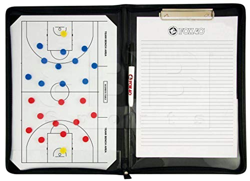 Fox 40 Magnetic Coaching Folder Coach-Mappe Basketball inkl Classic Pfeife von Fox 40