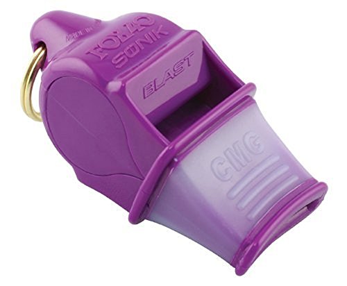 Fox 40 Sonik Blast CMG Whistle-Lanyard Referee-Coach-Outdoor-Dog-Safety-Purple Fox 40 Sonik Blast CMG Whistle-Lanyard Referee-Coach-Outdoor-Dog-Safety-Purple von Fox 40