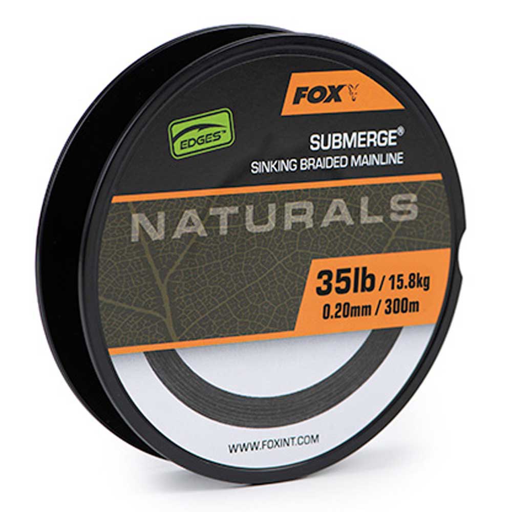 Fox International Edges™ Naturals Submerge 300 M Braided Line Golden 0.300 mm von Fox International