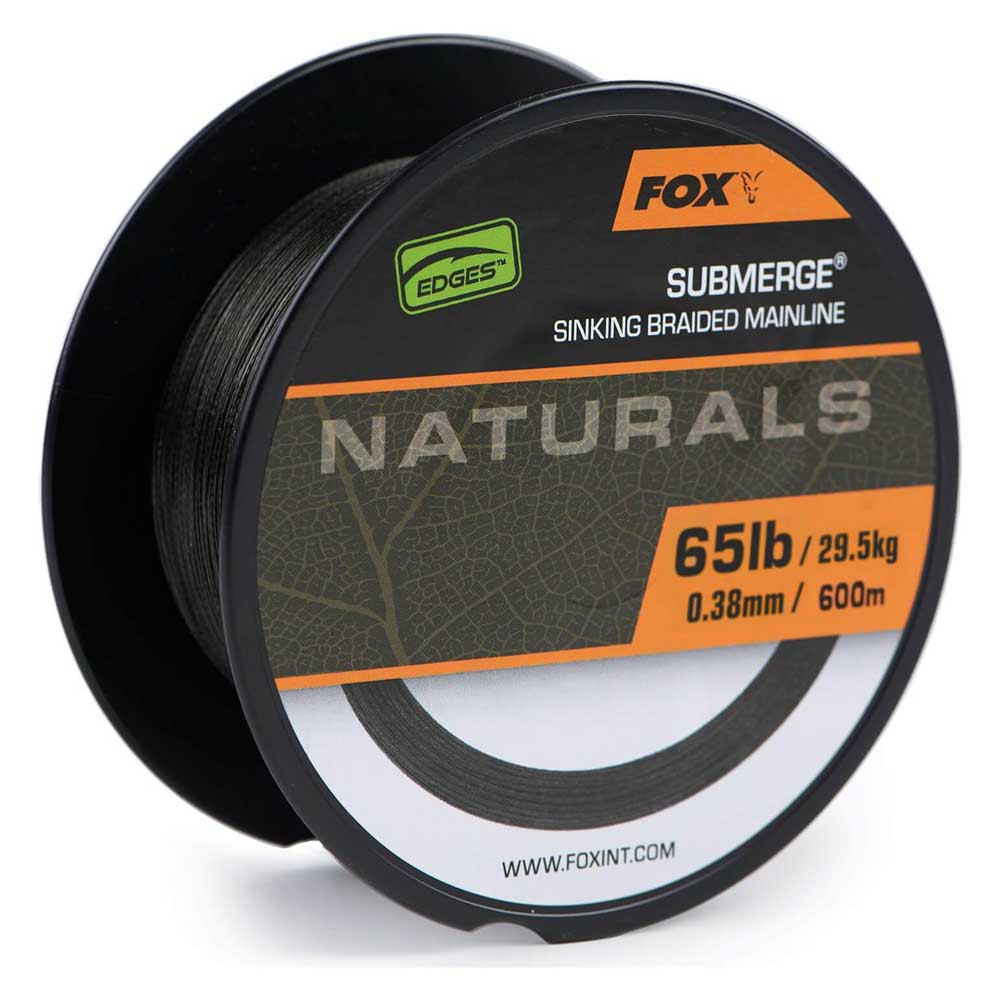 Fox International Edges™ Naturals Submerge 300 M Braided Line Silber 0.380 mm von Fox International