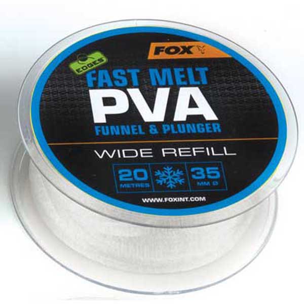 Fox International Edges Slow Melt Wide 20 M Pva Tape Feeder Weiß 35 mm von Fox International