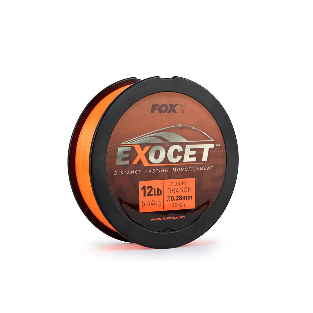 Fox International Exocet Monofilament 1000 M Orange 0.350 mm von Fox International