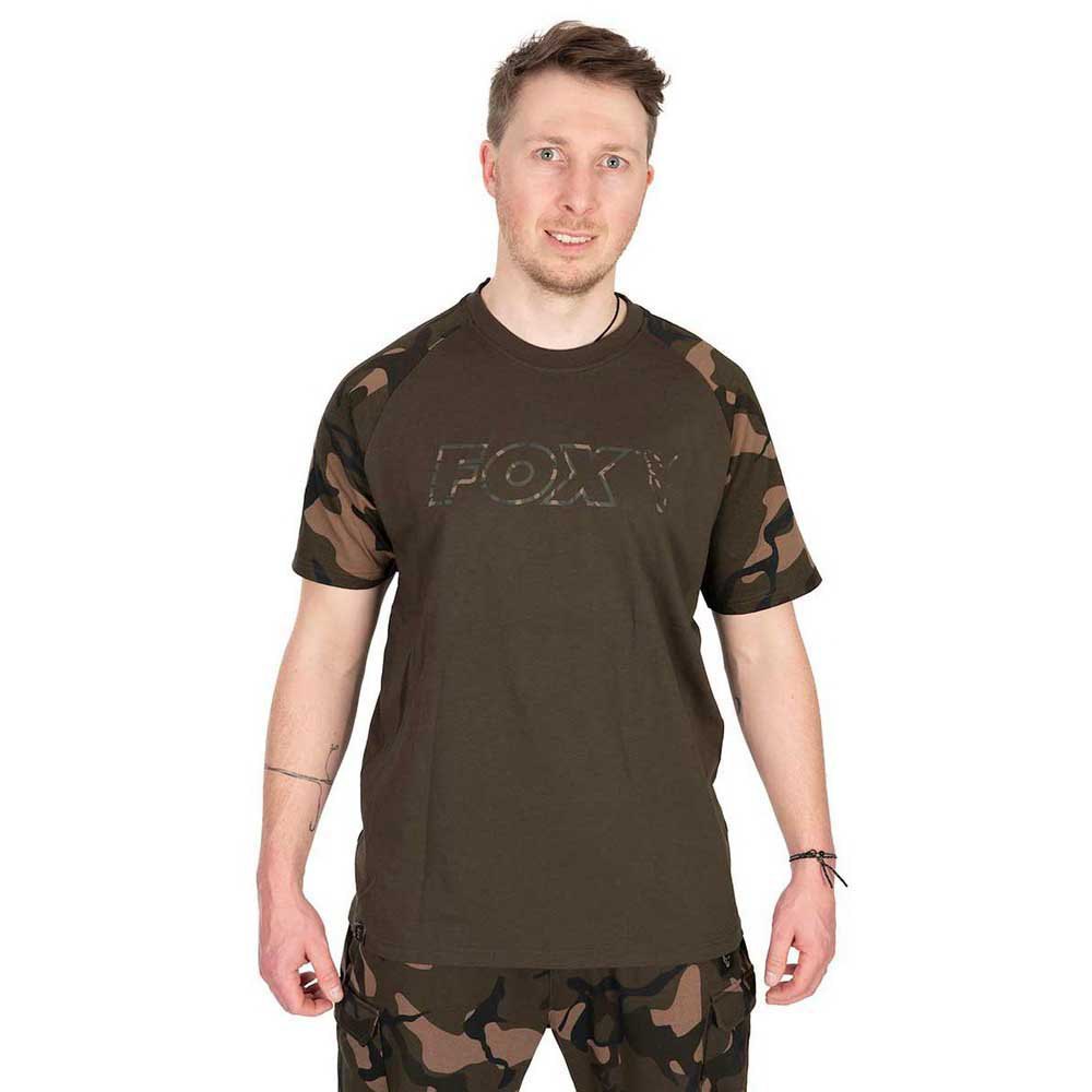 Fox International Outline Short Sleeve T-shirt Grün S Mann von Fox International