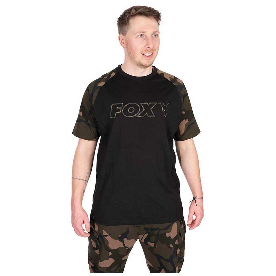 Fox International Outline Short Sleeve T-shirt Schwarz M Mann von Fox International