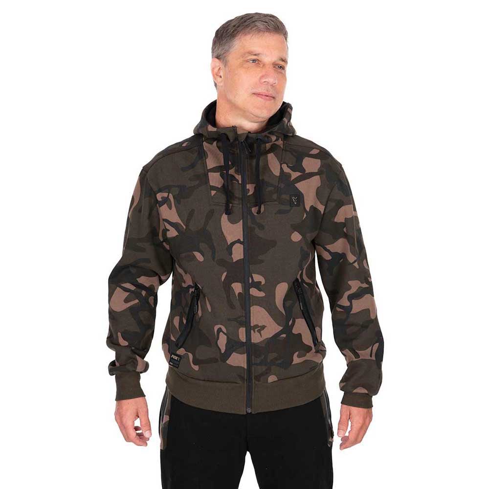 Fox International Premium 310 Full Zip Sweatshirt Braun L Mann Fox International Premium 310 Full Zip Sweatshirt Braun L Mann von Fox International