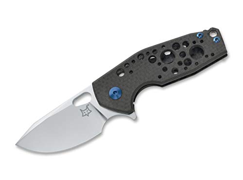 Fox Knives 01FX773 Taschenmesser Suru Carbon Blau, Klingenlänge: 5,9 cm, mehrfarbig von Fox Knives