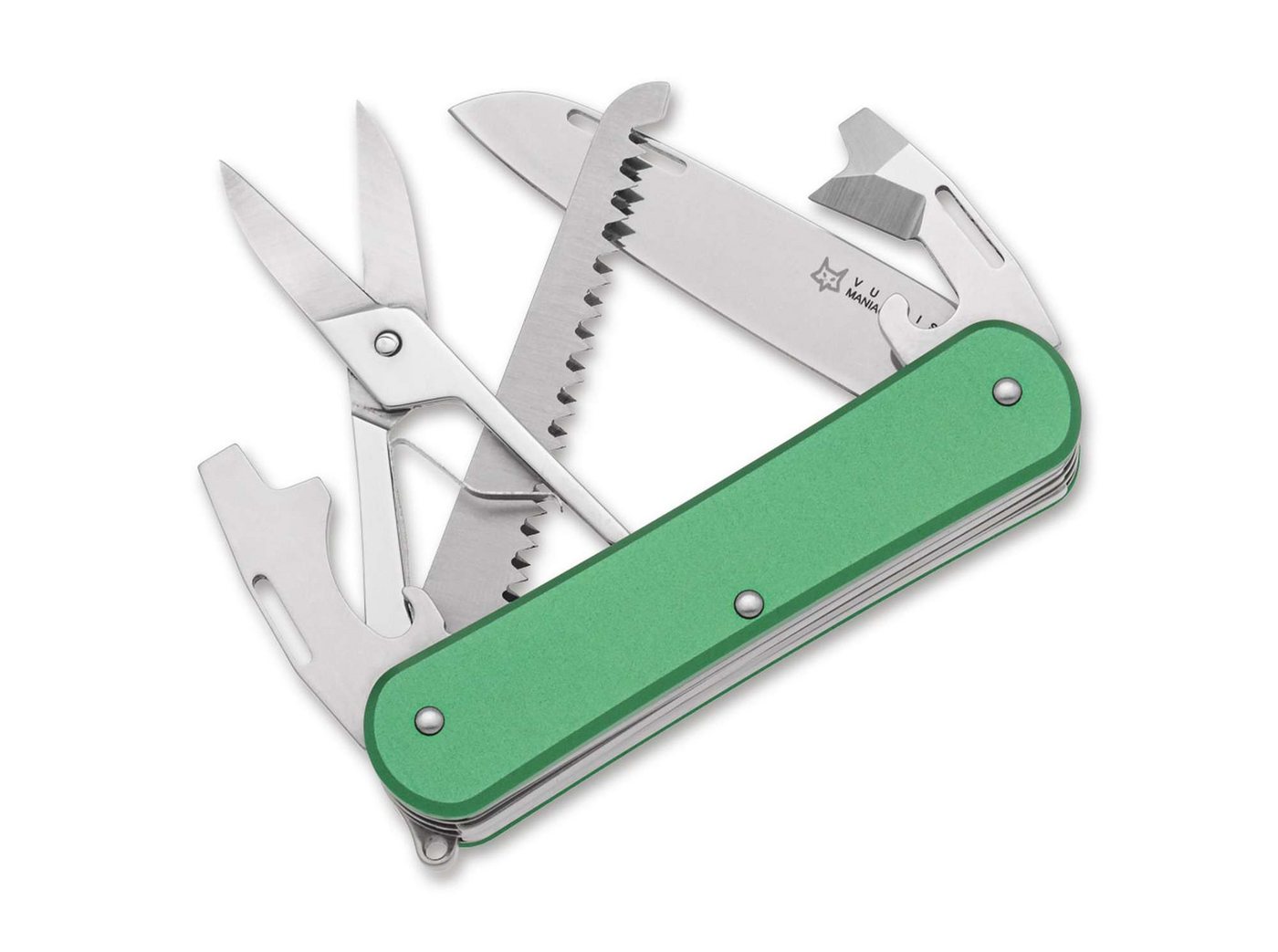 Fox Knives Taschenmesser Fox Knives Vulpis 130-SF5 Aluminum OD Green Taschenmesser Fox Knives Taschenmesser Fox Knives Vulpis 130-SF5 Aluminum OD Green Taschenmesser von Fox Knives