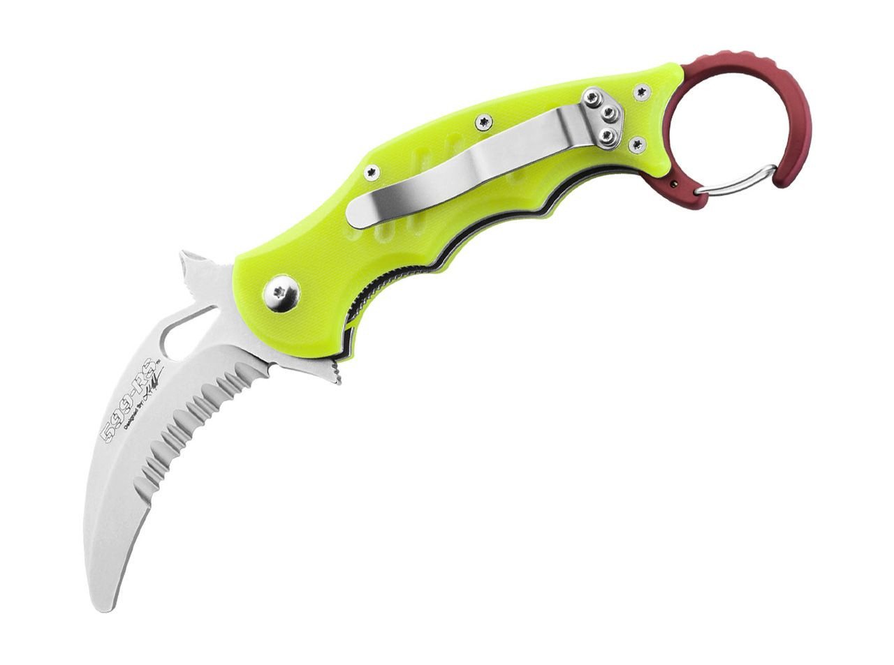 Fox Knives Taschenmesser Rescue Kerambit Yellow Fox Knives Taschenmesser Rescue Kerambit Yellow von Fox Knives