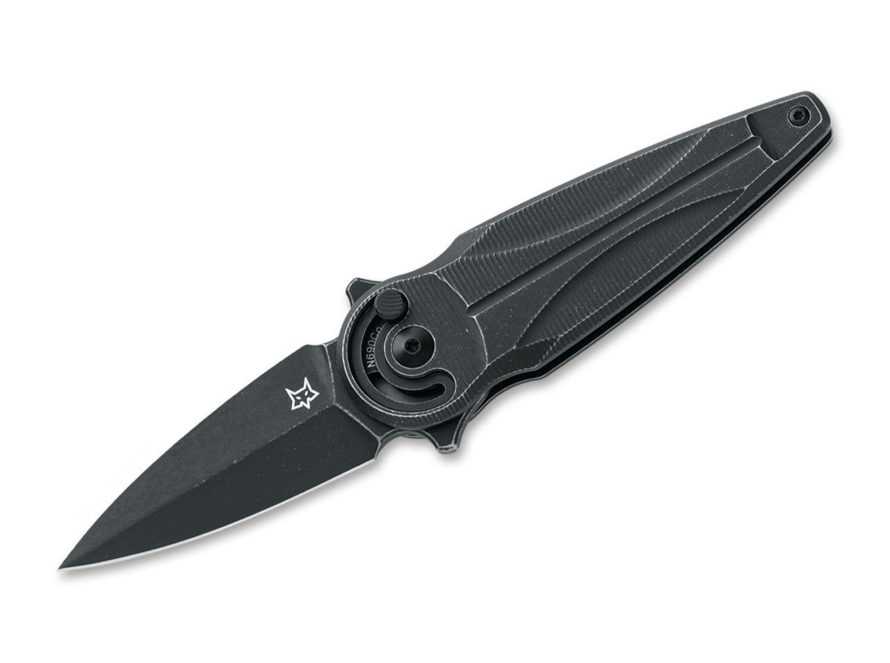Fox Knives Taschenmesser Taschenmesser Saturn Aluminum All Black Fox Knives Taschenmesser Taschenmesser Saturn Aluminum All Black von Fox Knives