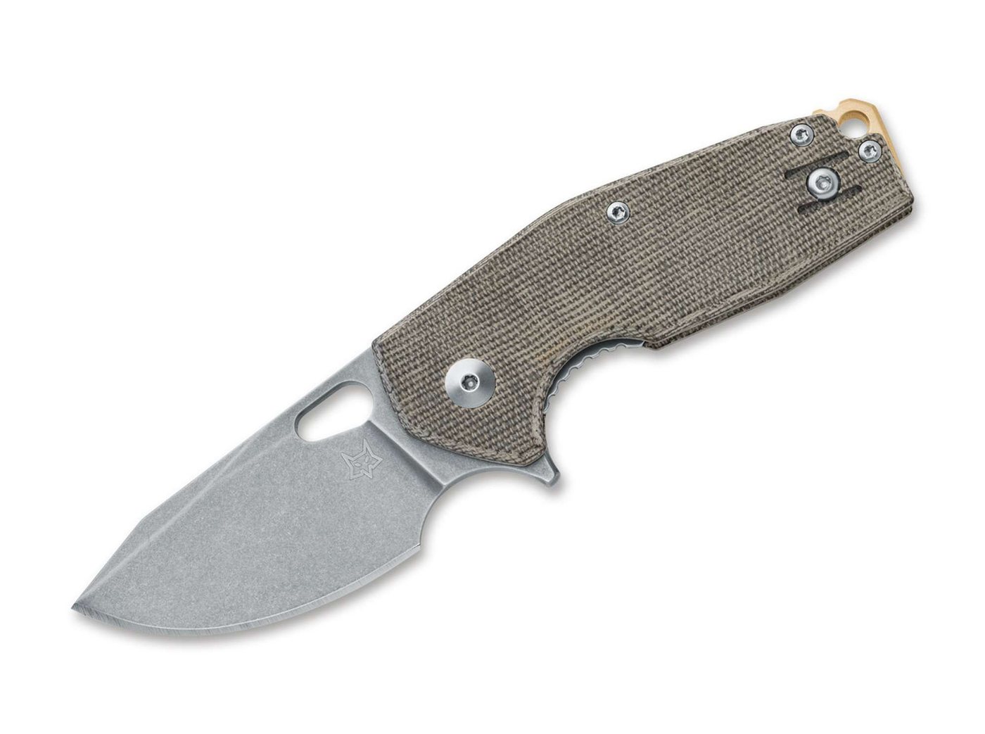 Fox Knives Taschenmesser Taschenmesser Suru Micarta OD Green von Fox Knives