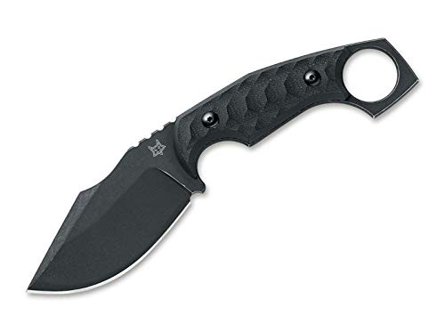 Fox Knives Unisex – Erwachsene Monkey Thumper Black, Schwarz, 21,5cm von Fox Knives