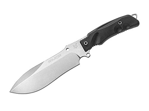 Fox Knives Unisex – Erwachsene Rimor Stonewash Messer, Schwarz, 30,5 cm von Fox Knives