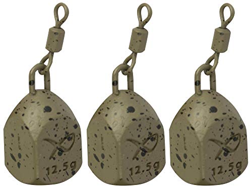 Matrix Fischgewichtsbombe MK2-12.5g x 3pcs oval, Legierter Stahl, grün, Fishing Weight Matrix Fischgewichtsbombe MK2-12.5g x 3pcs oval, Legierter Stahl, grün, Fishing Weight von Matrix