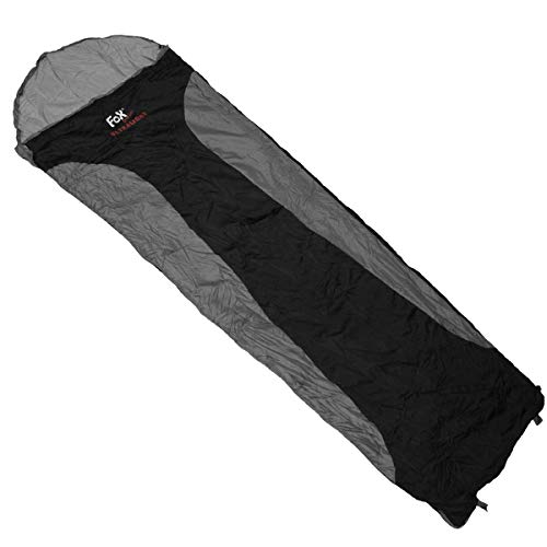 Fox Outdoor Schlafsack Ultralight, schwarz Fox Outdoor Schlafsack Ultralight, schwarz von MFH