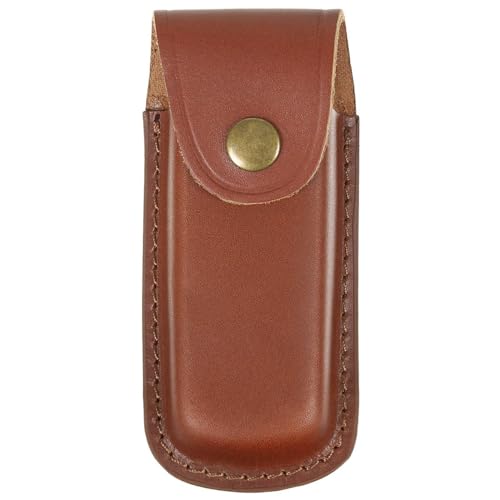 MFH Fox Outdoor Messer-Etui aus Leder mit Heftlänge bis 11 cm (Braun) von MFH