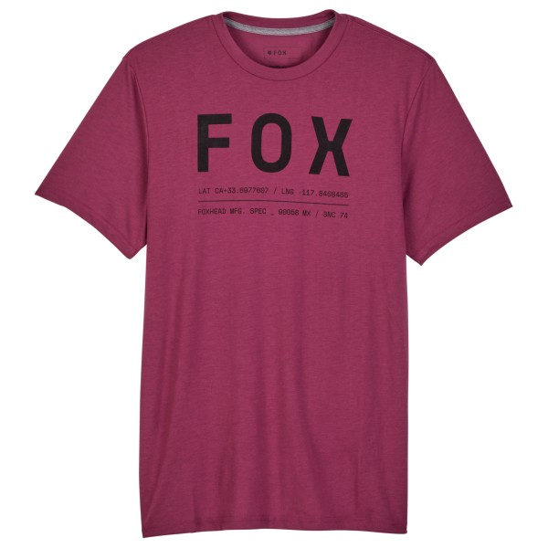 FOX Racing - Non Stop S/S Tech Tee - Funktionsshirt Gr L lila von Fox Racing