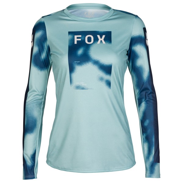 FOX Racing - Women's Ranger L/S Jersey Taunt - Radtrikot Gr L türkis von Fox Racing