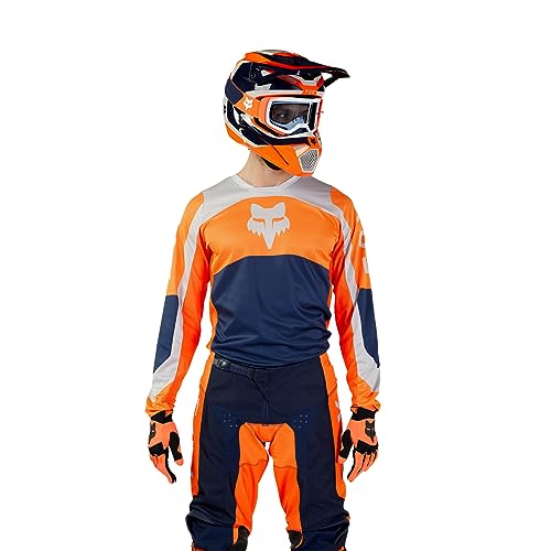 Fox Racing 180 Nitro Jersey - Extd Sizes Windbreaker Herren, Orange, 3X von Fox Racing