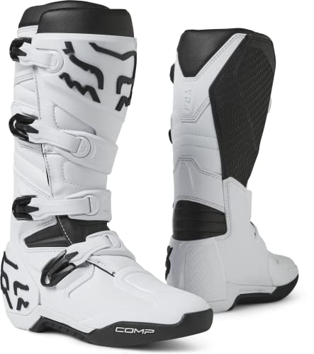 Fox Racing Comp Motocross-Stiefel, Weiß, 10,5 von Fox Racing