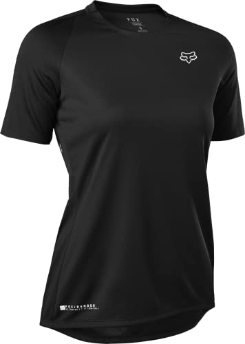 Fox Racing Damen Ranger Power Dry Kurzarmtrikot Hemd, schwarz, X-Small Fox Racing Damen Ranger Power Dry Kurzarmtrikot Hemd, schwarz, X-Small von Fox Racing